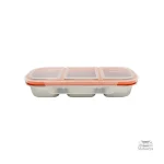 Contenant bento pratique en forme rectangulaire