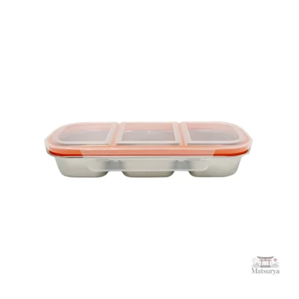 Contenant bento pratique en forme rectangulaire
