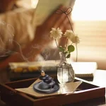 Fontaine à encens moderne pour aromathérapie et bien-être