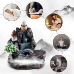 Accessoire zen : petite fontaine pour brûler de l'encens