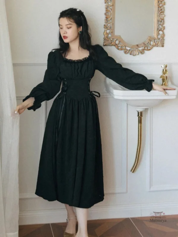Robe classique aux influences nippones