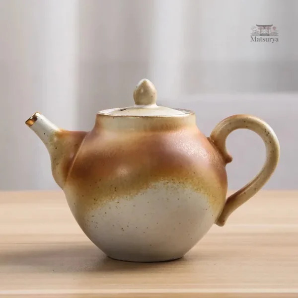 Petite théière en porcelaine pour moments zen
