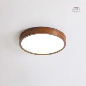 Éclairage japonais avec design minimaliste