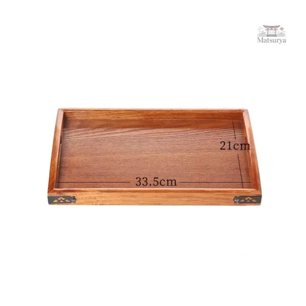 Plateau élégant pour service de thé japonais