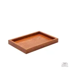 Design japonais pour plateau à thé en bois