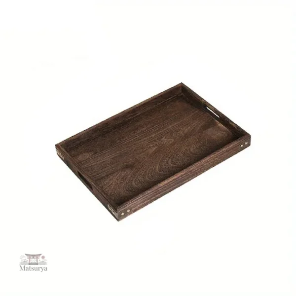 Plateau rectangulaire pour dégustation de thé
