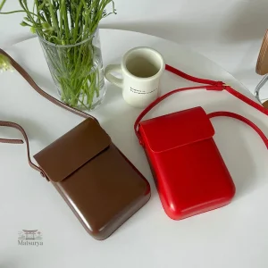 Accessoire japonais en cuir pour transporter votre téléphone