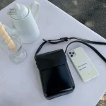 Pochette stylée en cuir japonais pour protéger votre téléphone