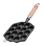 Poêle à takoyaki traditionnelle pour cuisine japonaise authentique