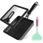Poêle rectangulaire en céramique pour plats savoureux
