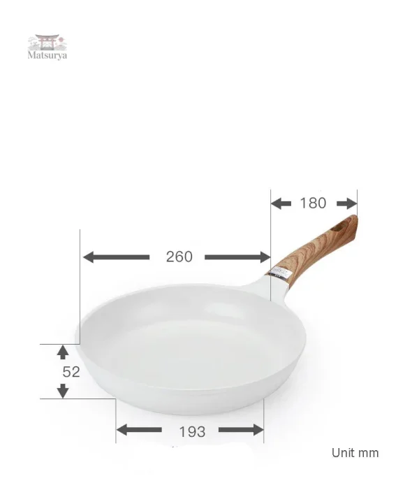 Ustensile de cuisine wok en céramique