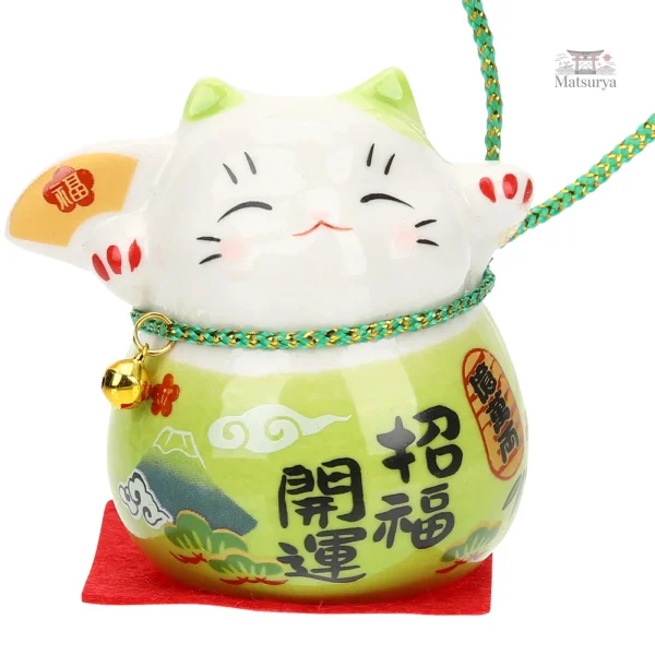 Figurine Maneki Neko, symbole de chance japonaise