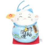 Maneki Neko traditionnel, élément décoratif japonais
