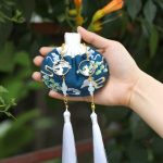 Porte Bonheur Japonais Omamori traditionnel en tissu