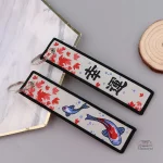 Porte-clef Japonais de Chance en tissu traditionnel