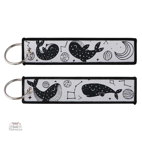 Porte-clef en forme de talisman japonais de chance