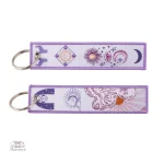 Porte-clef japonais avec design symbolique de prospérité
