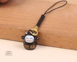 Porte-clef chat porte-bonheur Maneki Neko