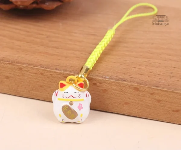 Porte-clef en forme de Neko japonais