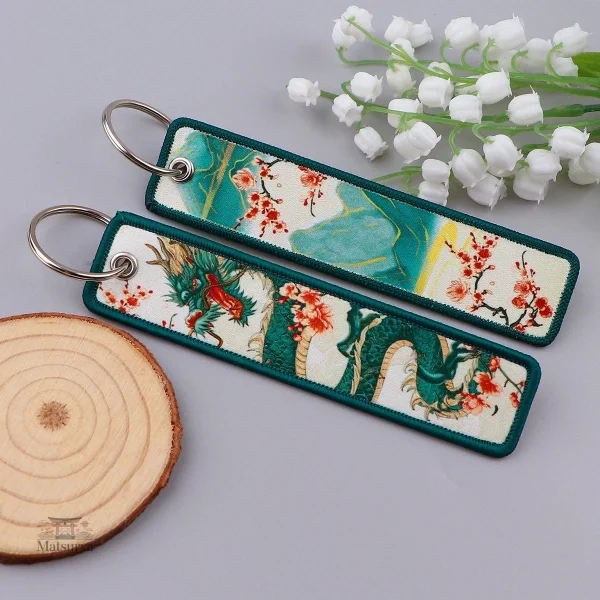 Porte-clef artisanal inspiré de la culture japonaise