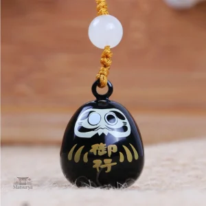 Porte-clef japonais en forme de Daruma