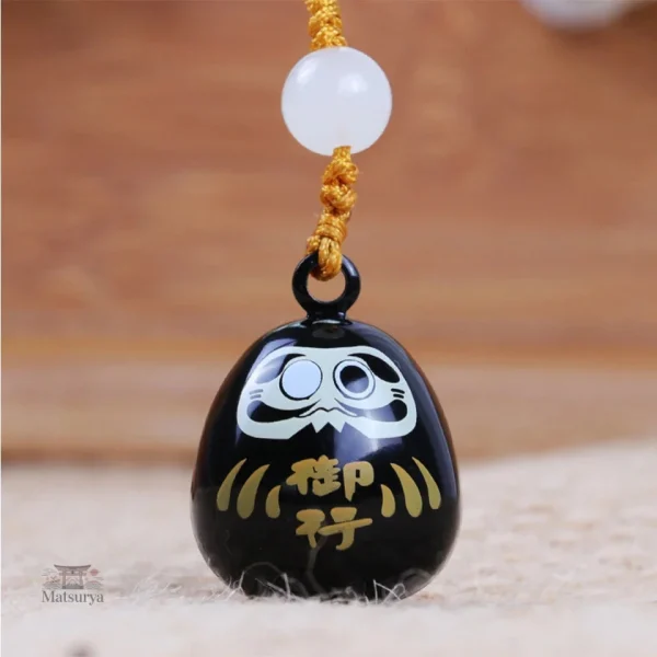 Porte-clef japonais en forme de Daruma