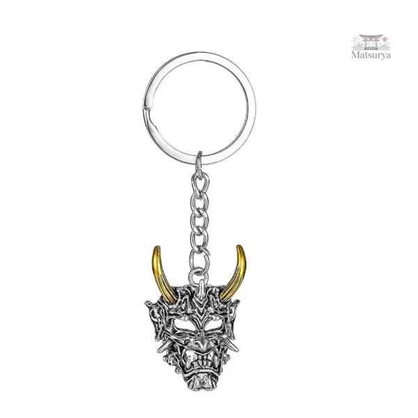 Accessoire porte-clef unique avec design samouraï japonais