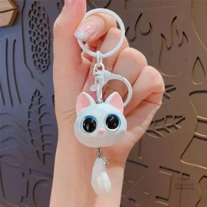 Porte-clés mignon représentant un chaton adorable