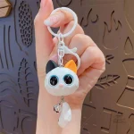 Porte-clés japonais avec motif de chaton charmant