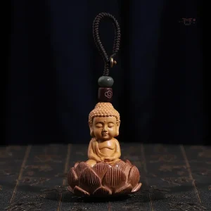 Porte-clés Japonais inspiré par la culture Bouddhiste