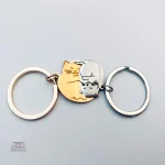 Porte-clés Couple Chat, accessoire tendance et original