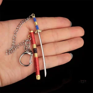 Porte-clés Katana Japonais élégant et unique