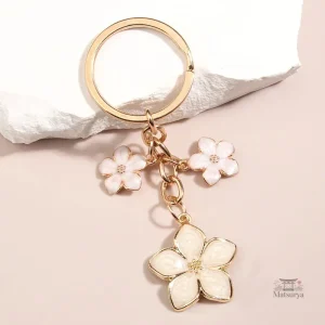 Porte-clés Sakura Japonais coloré et élégant