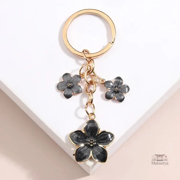 Accessoire porte-clés inspiré du Japon, design Sakura