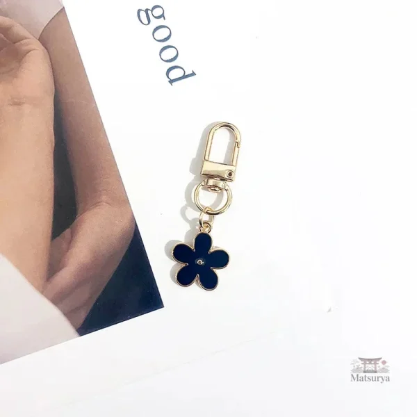 Porte-clés Japonais avec design Sakura élégant