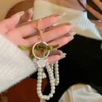 Porte-clés Japonais Perles Sakura, design délicat et coloré