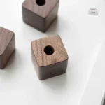 Accessoire de bureau en bois, style japonais, porte-stylo