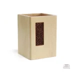 Support stylos en bois japonais design minimaliste