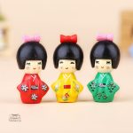 Kokeshi en bois, poupée japonaise pour collectionneurs