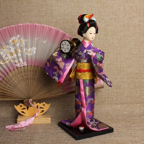 poupee-traditionnelle-1 Poupée Traditionnelle Japonaise artisanale en bois