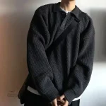 Pull Japonais à Col Design pour homme