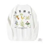 Pull féminin japonais à motifs traditionnels