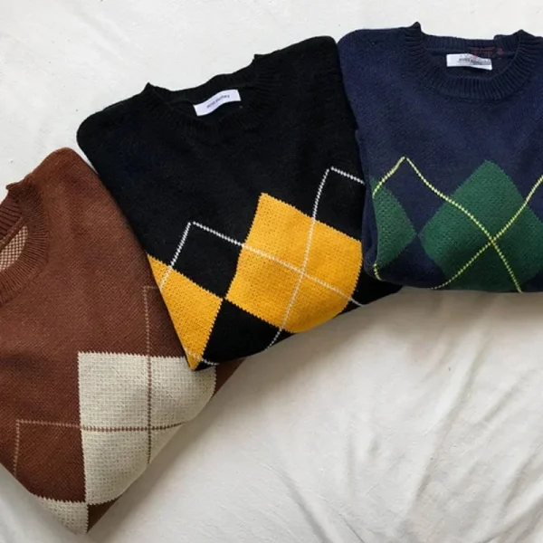 Pull tricoté, look asiatique tendance pour femme