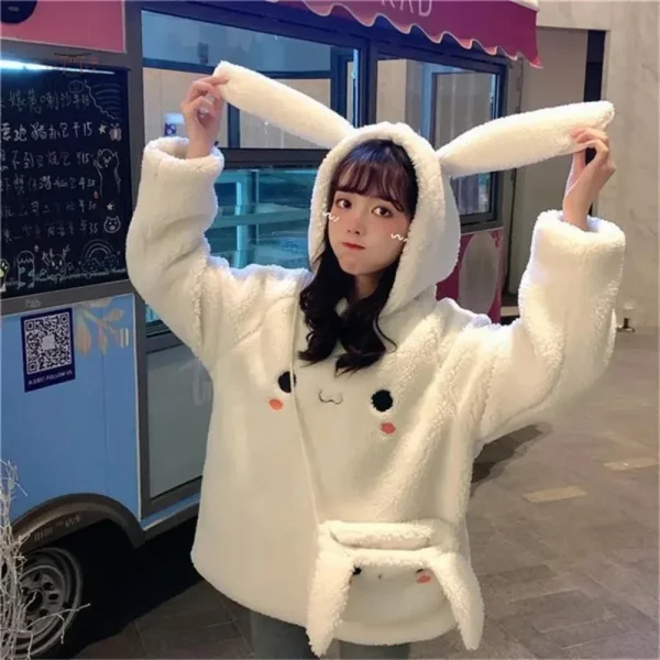 Vêtement femme Kawaii, pull idéal pour l'hiver