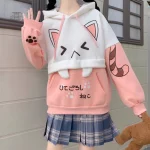 Pull Kawaii Japonais pour femme en style unique