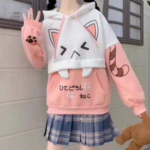 Pull Kawaii Japonais pour femme en style unique