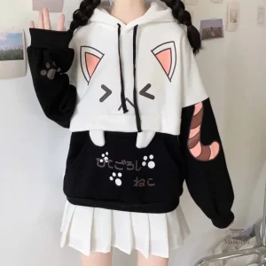 Pull tendance inspiré de la culture japonaise pour femme