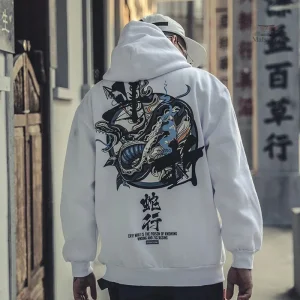 Pull Japonais Homme avec motif traditionnel