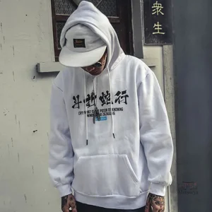 Pull homme au style japonais avec design unique