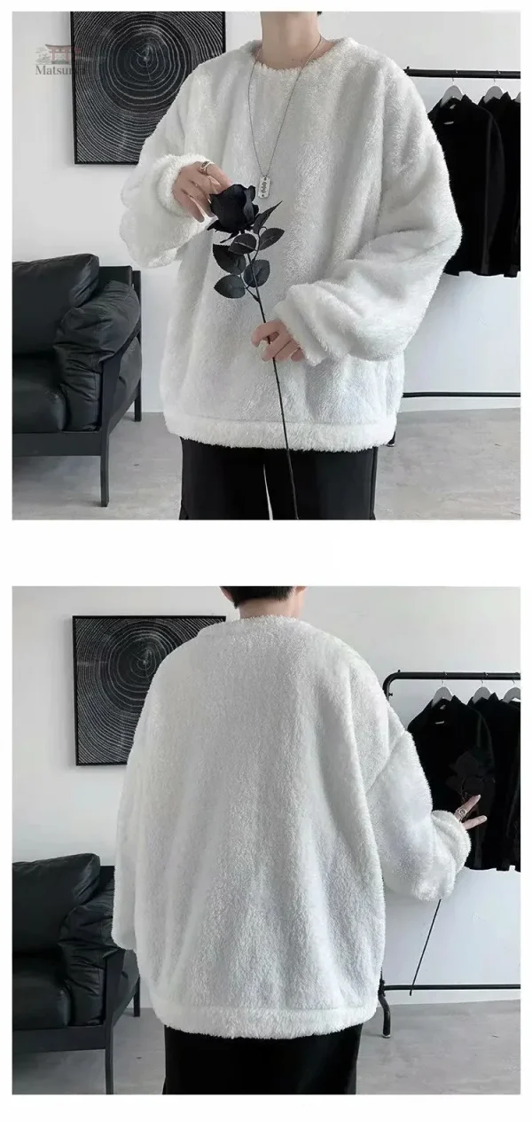 Pull homme stylé, design oversize inspiré du Japon